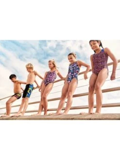 Speedo Splashback One Piece - Blue Flame/Boost Orange 16 Speedo Splashback One Piece - Blue Flame/Boost Orange -Speedo Store 00262614740 7