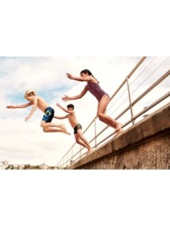 Speedo Splashback One Piece - Blue Flame/Boost Orange 17 Speedo Splashback One Piece - Blue Flame/Boost Orange -Speedo Store 00262614740 8