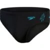 Speedo 7cm Splice Briefs - Hyperboom Black/Bolt