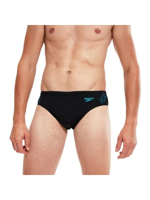 Speedo 7cm Splice Briefs - Hyperboom Black/Bolt 5 Speedo 7cm Splice Briefs - Hyperboom Black/Bolt - Image 5