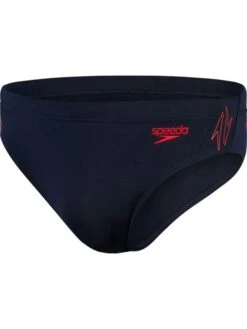 Speedo Store 48 Speedo 7cm Splice Briefs - Hyperboom Navy/Red