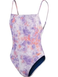 Speedo Store 52 Speedo Adjustable Thinstrap One Piece - Miami Lilac/Soft Coral