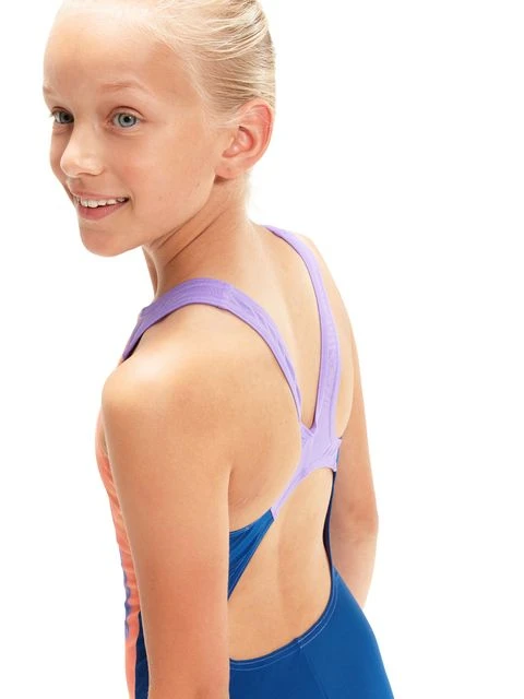 Speedo Pulseback One Piece - Soft Coral/Miami Lilac 7 Speedo Pulseback One Piece - Soft Coral/Miami Lilac - Image 7
