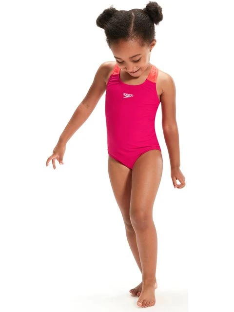 Speedo Medalist One Piece - Cherry Pink/Coral 2 Speedo Medalist One Piece - Cherry Pink/Coral - Image 2