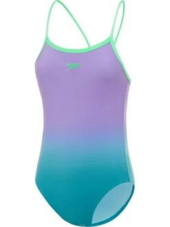 Speedo Thinstrap One Piece - Ombre Miami Lilac/Aquarium