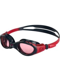 Speedo Junior Futura Biofuse Flexiseal Goggles - Red Tint/True Navy/Fed Red