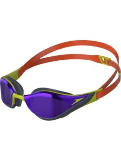 Speedo Store 14 Speedo Fastskin Pure Focus Goggles - Violet Gold Mirror/Atomic Lime/Salso