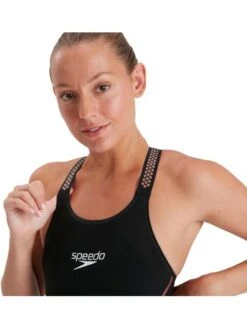 Speedo Fastskin LZR Pure Valor Openback Kneelength - Black 18 Speedo Fastskin LZR Pure Valor Openback Kneelength - Black -Speedo Store 119780001 7