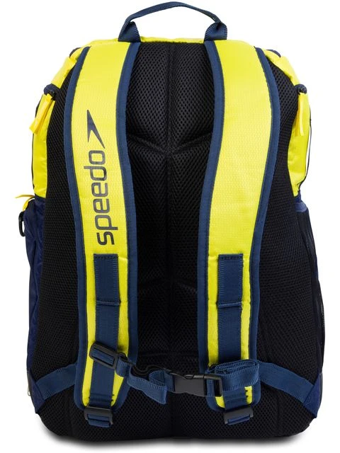 Speedo Teamster 2.0 Backpack - Navy/Yellow/Black 3 Speedo Teamster 2.0 Backpack - Navy/Yellow/Black - Image 3