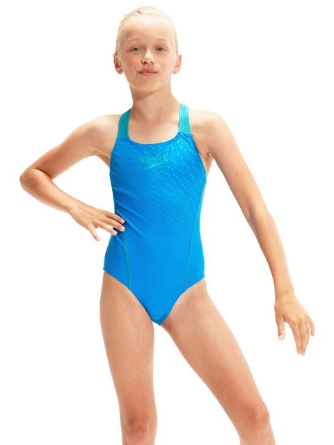 Speedo Medalist One Piece - Medley Logo/Aquarium 2 Speedo Medalist One Piece - Medley Logo/Aquarium - Image 2